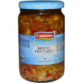 MISTO TOAST SACLA' IN OLIO VASO  ML.1700